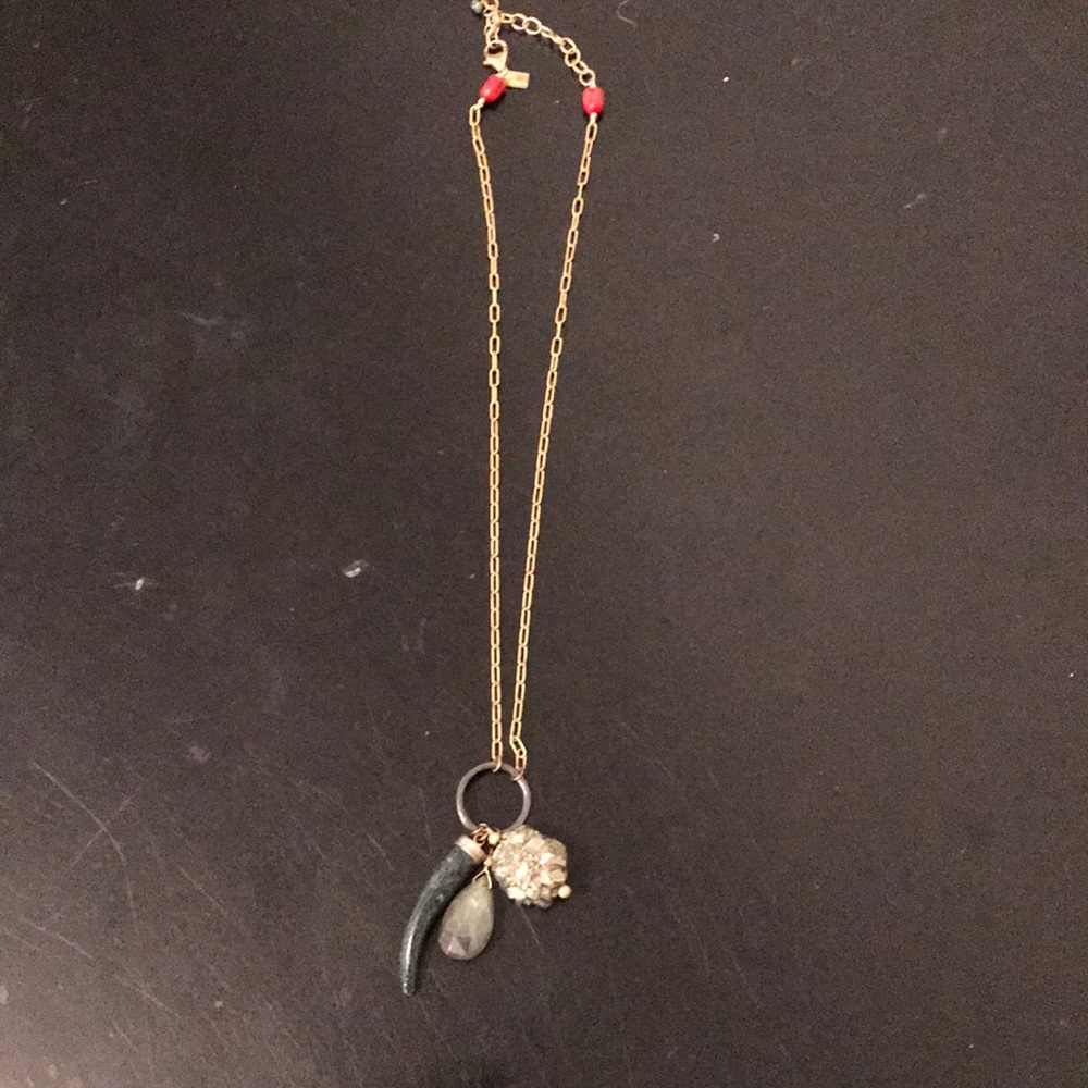 Kris Nations necklace with stone pendants